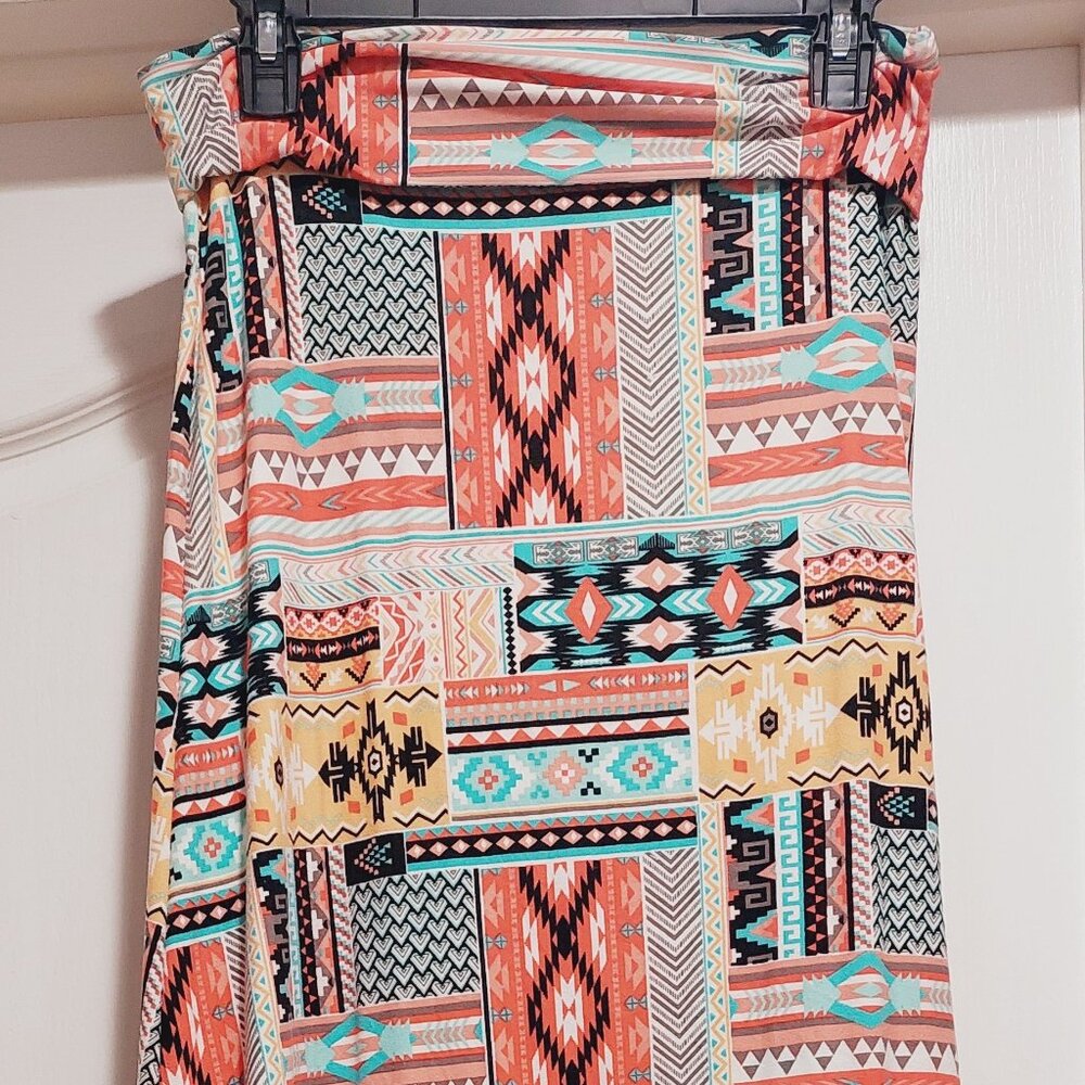 Women's Hot Kiss Tribal Maxi Skirt/Tube Dress Sz S/M